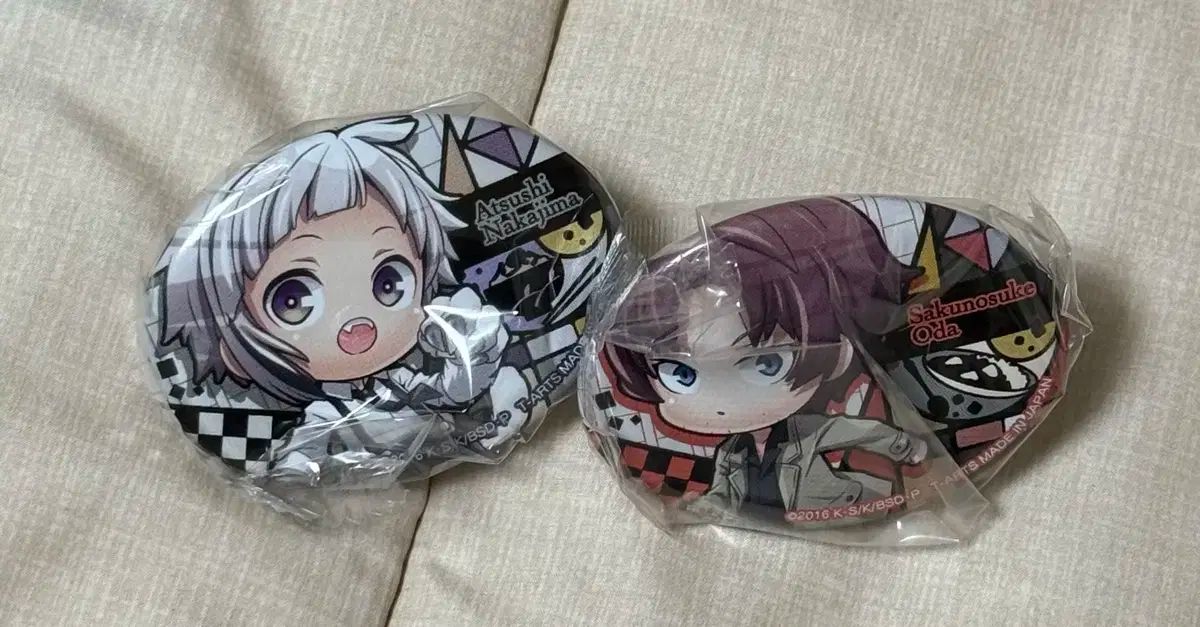 文豪ストレイドッグス 中島敦 缶バッジ まとめ売り 文豪ストレイドッグス(文スト) 中島 敦 小田作 缶バッジ - メルカリ