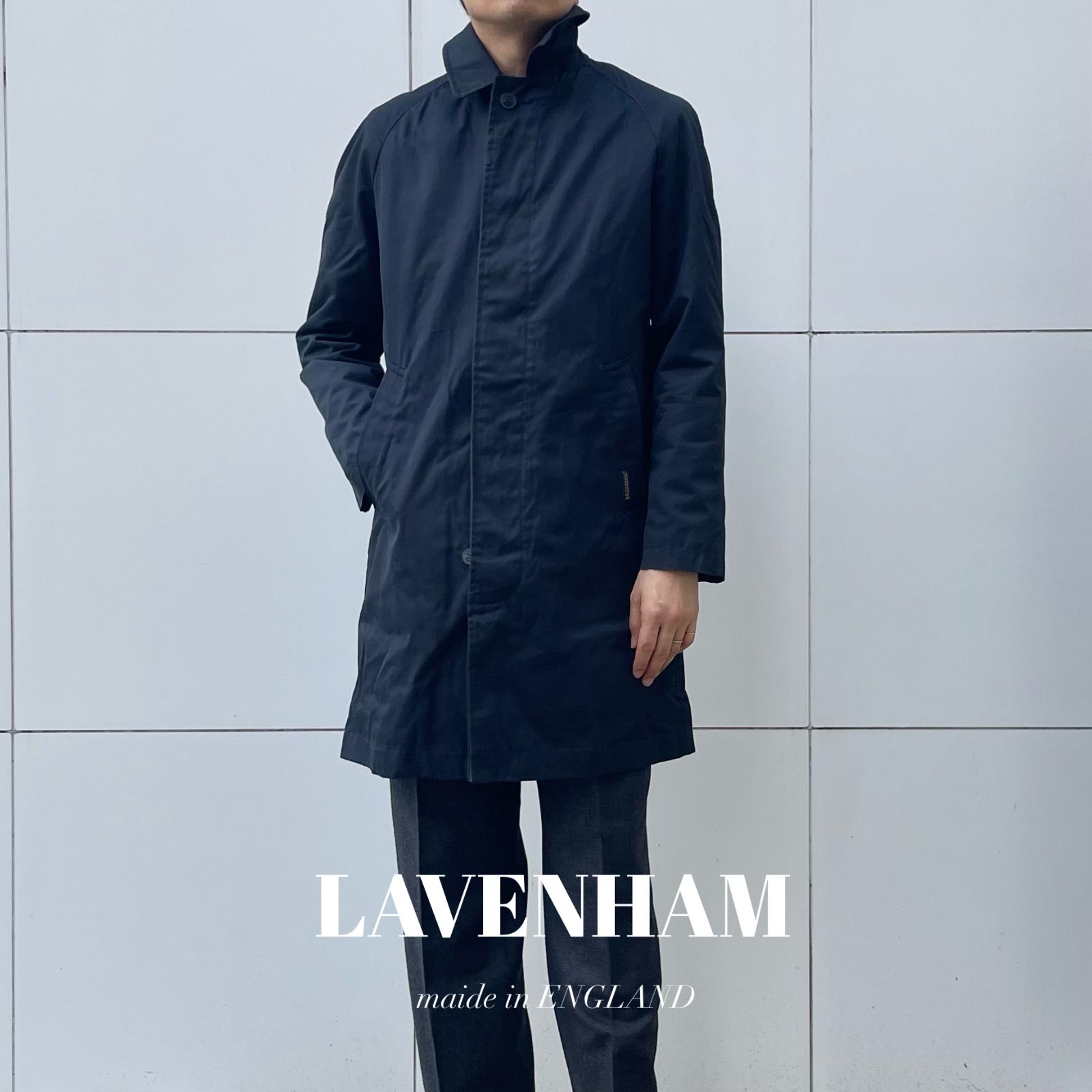 LAVENHAM キルティングライナー付き ステンカラーコート - メルカリ