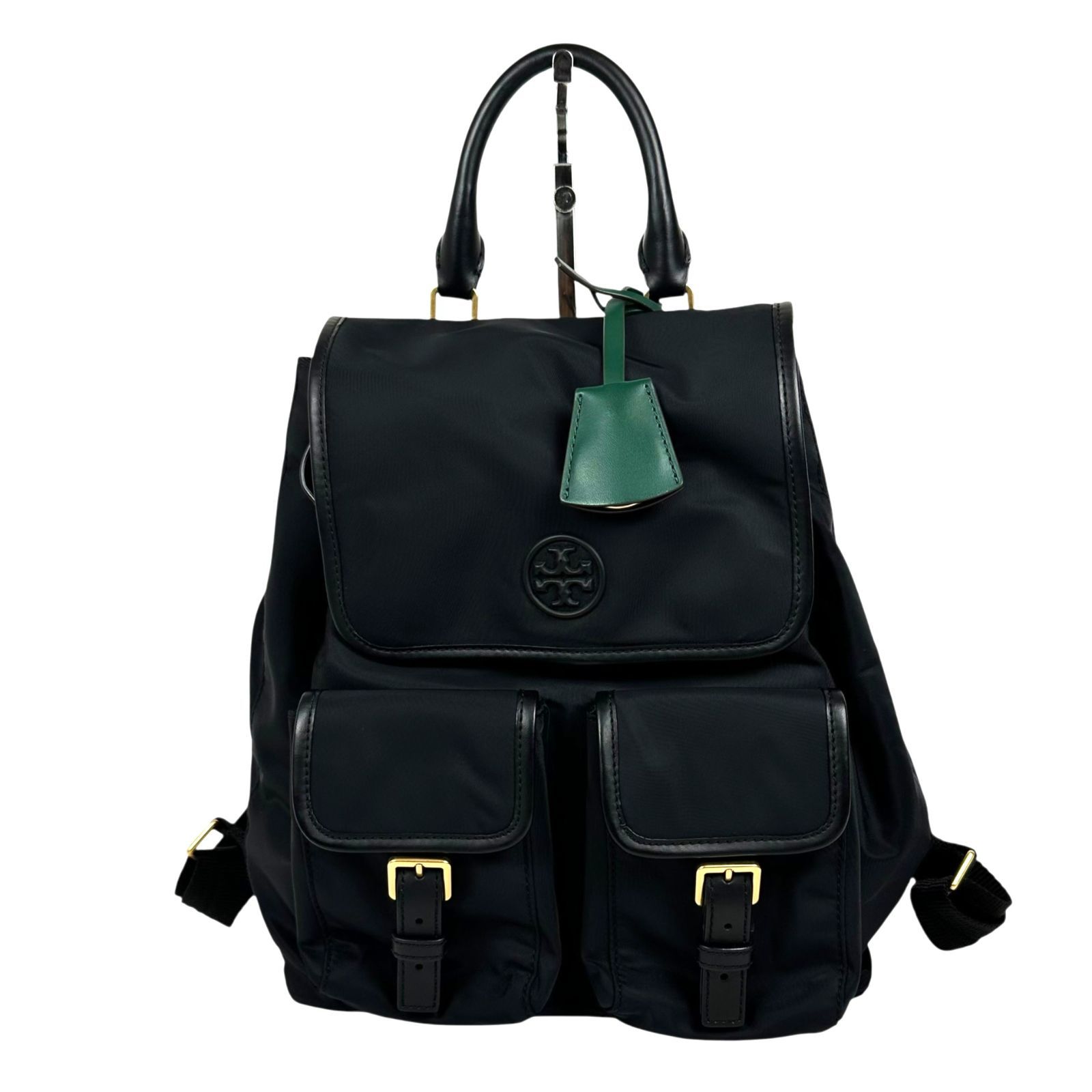 【美品】Tory Burch ペリー リュックサック バックパック ナイロン TORY BURCH】トリーバーチ ペリーナイロン リュック バックパック