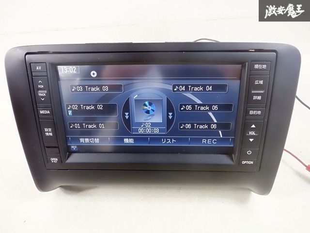 動作OK 保証付】純正 Clarion クラリオン Audi アウディ A3 8P HDDナビ