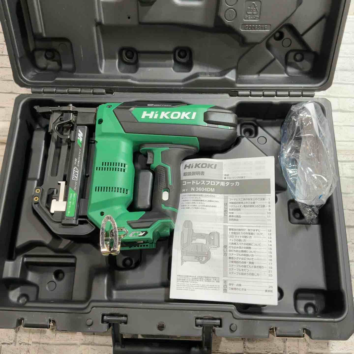 ハイコーキ HIKOKI 旧 日立工機 コードレスフロアタッカー N3604DM NNK 川口店