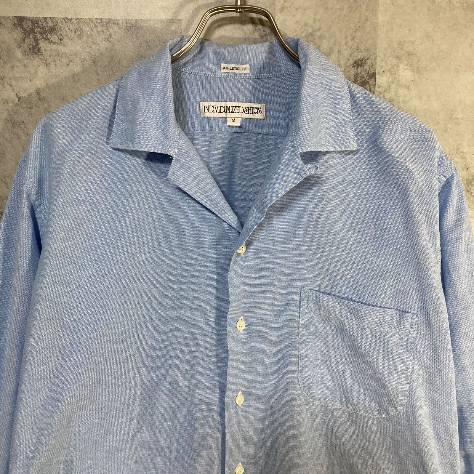 USA製 INDIVIDUALIZED SHIRTS コーデュロイ ロガーシャツ