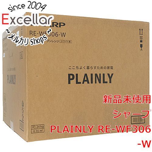 bn 16 SHARP 過熱水蒸気オーブンレンジ PLAINLY RE-WF306-W ホワイト