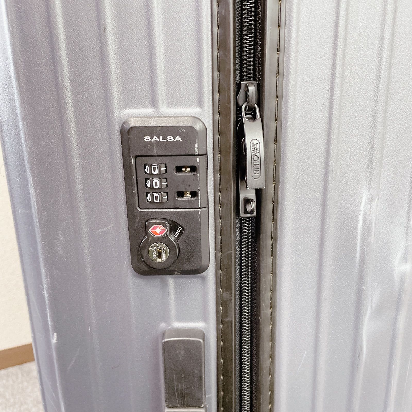  RIMOWA SALSA 810.73 4輪 キャリーケース マットグレー キャリーカート 旅行かばん 小分けバッグ