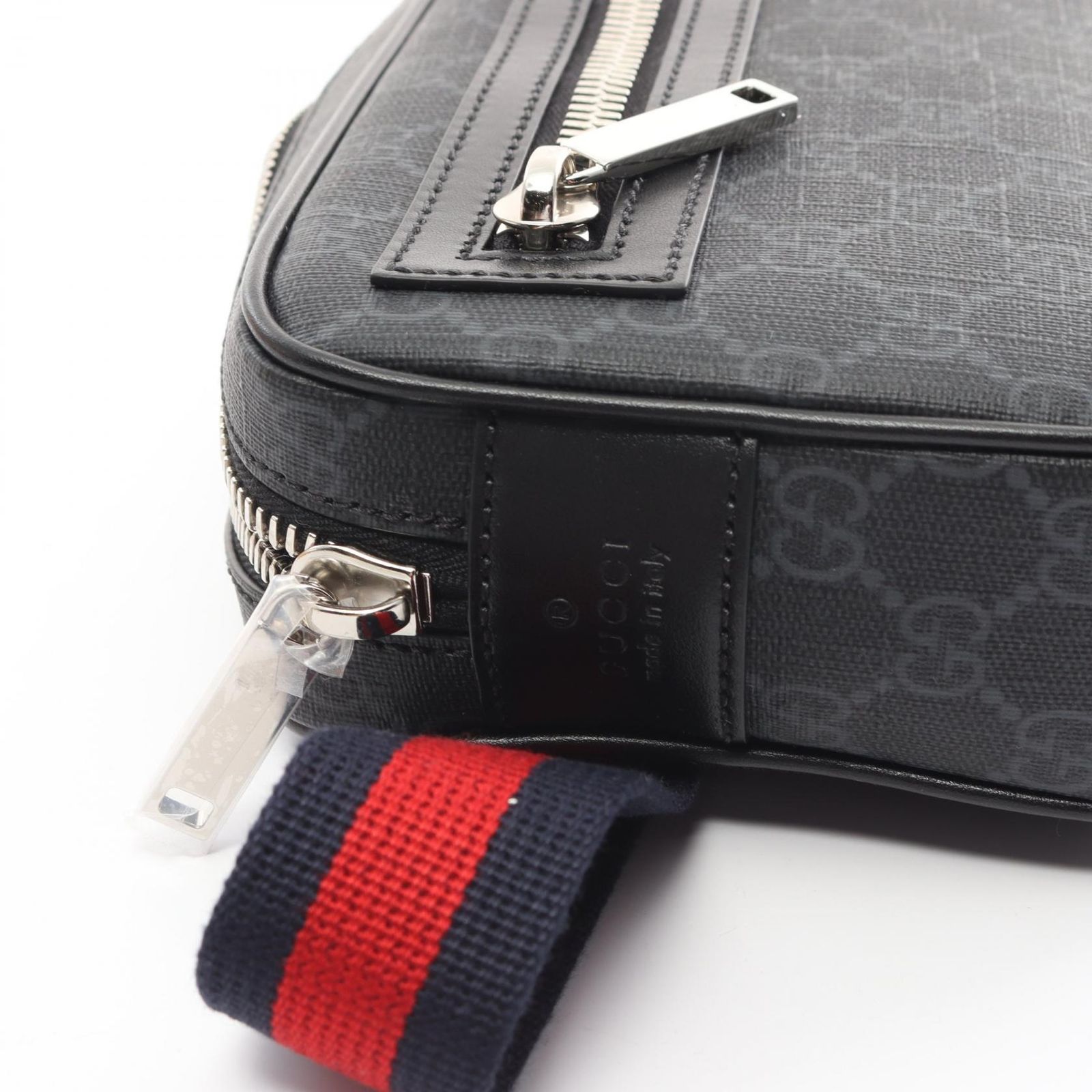 グッチ GGスプリーム ベルトバッグ ウエストバッグ ボディバッグ