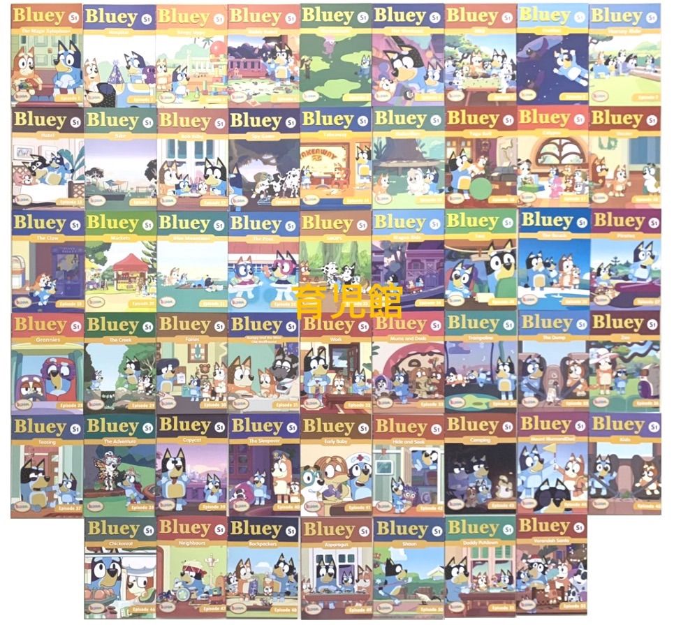 ブルーイ 台本版英語絵本　Bluey　音源付　動画付　マイヤペン付　シリーズ1 Amazon.co.jp: ブルーイ 台本版英語絵本 Bluey 音源付 動画付