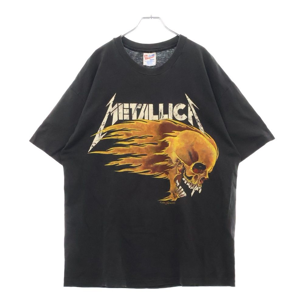 VINTAGE (ヴィンテージ) METALLICA PUSHEAD SIDE FLAME SKULL 