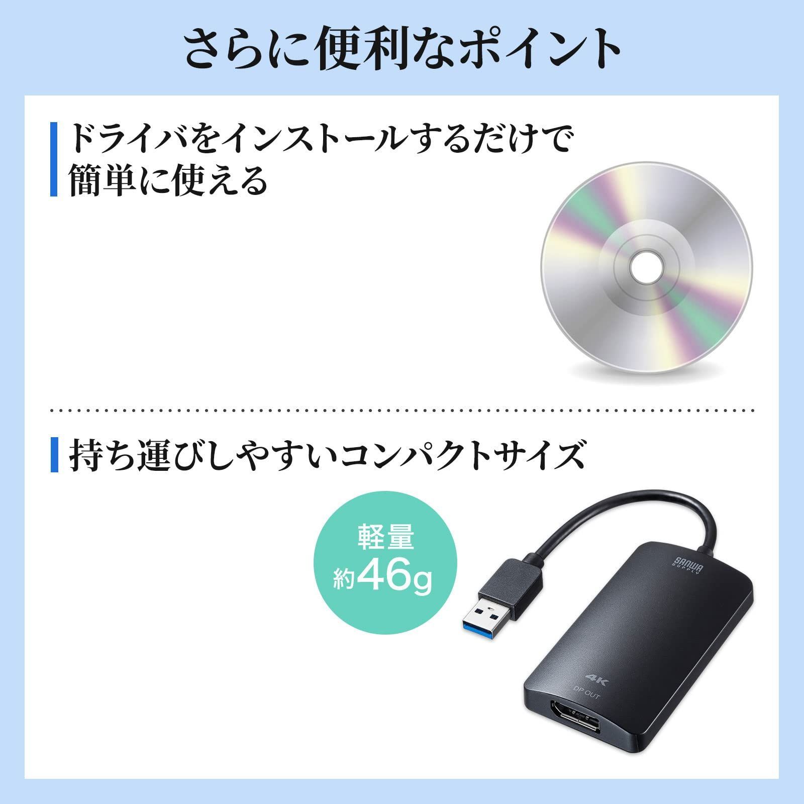オス-DisplayPort Aコネクタ