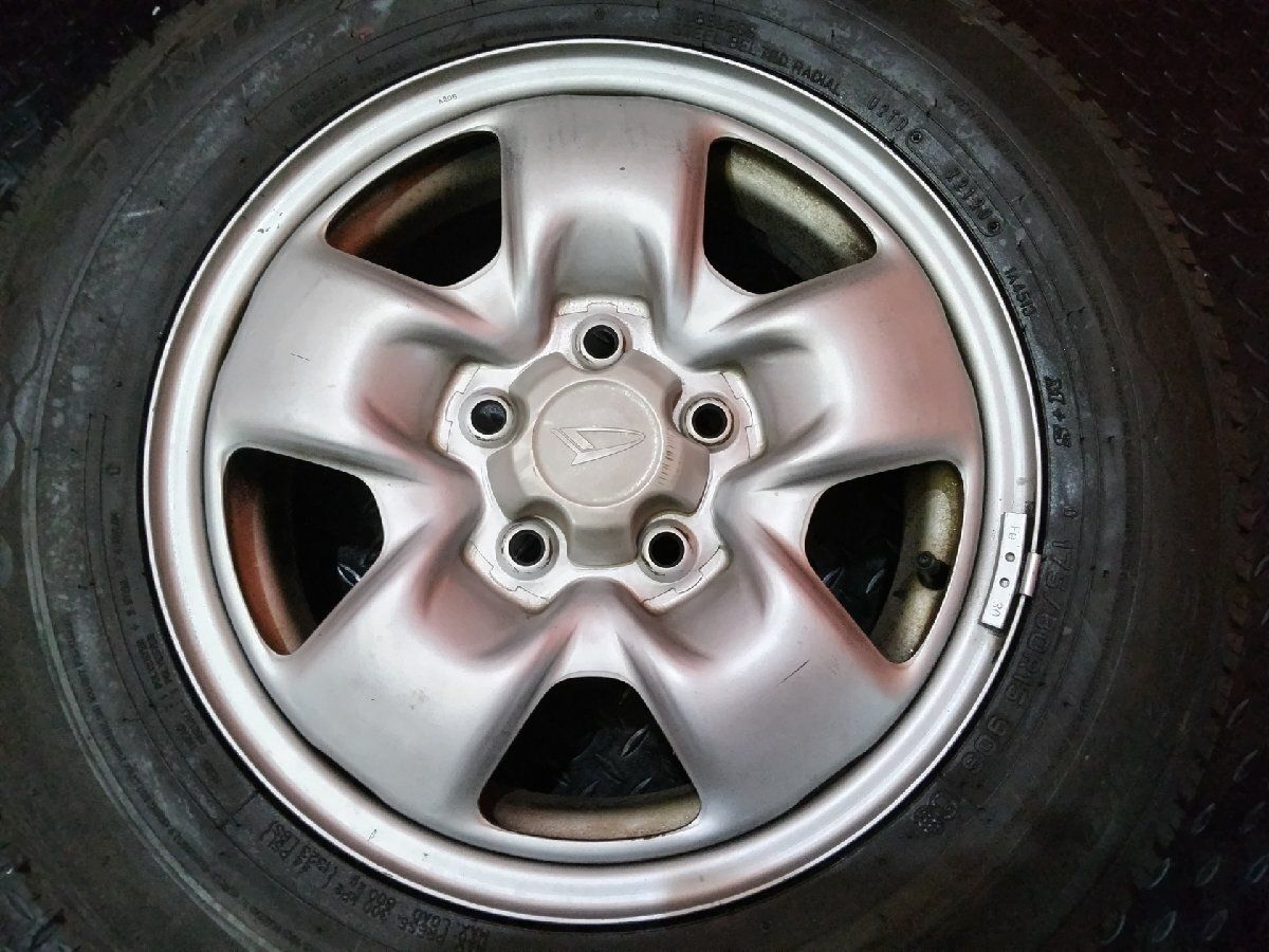 走行短め【DUNLOP GRANDTREK PT3 175/80R15】夏タイヤ【ダイハツ