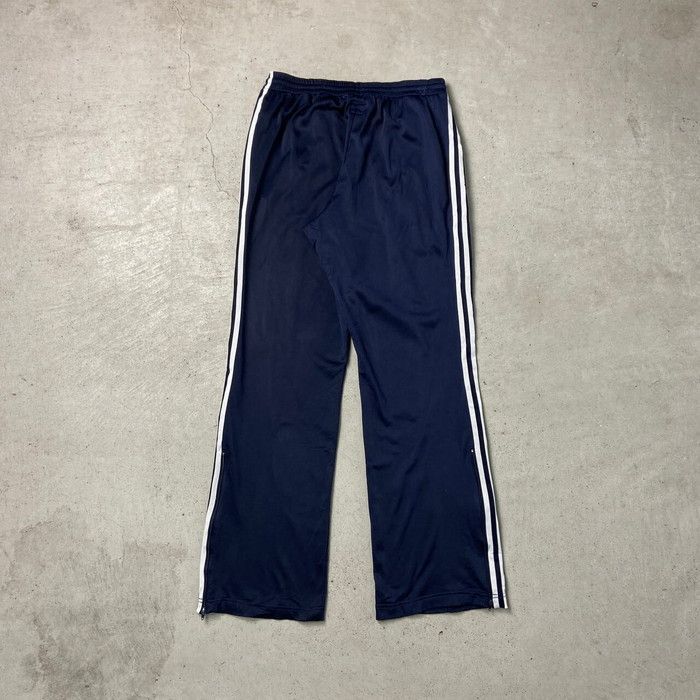 00年代 adidas アディダス トラックパンツ 復刻黒タグ 万国旗 ジャージ