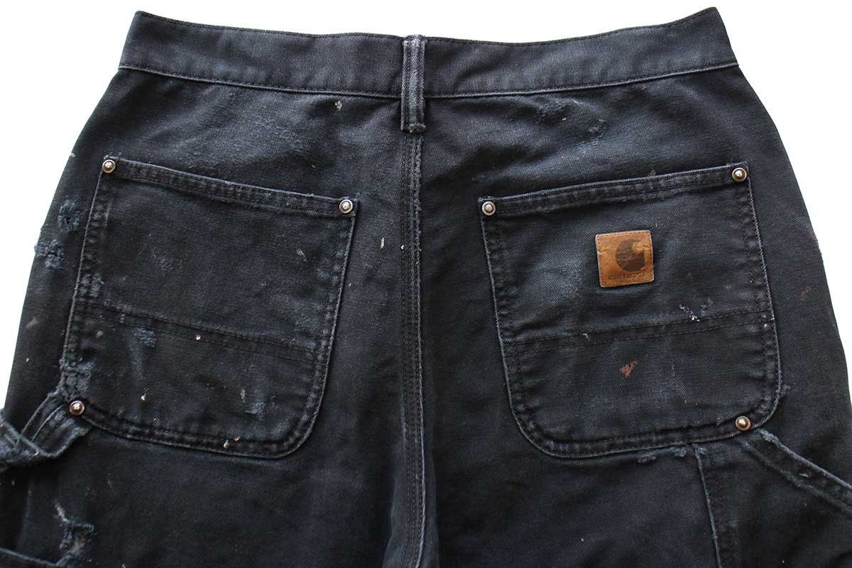 Carhartt カーハート ダブルニー フェード パンツ　ボロ　ダメージ ボロダメージ系90s carhartt カーハート ダブルニー ペインター