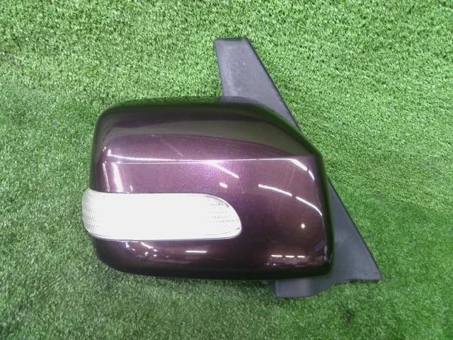 タント CBA-L350S L360 右 ドアミラー サイドミラー  カスタムL EF-VE R49 H19年 赤 レッド 87910-B2540-D1