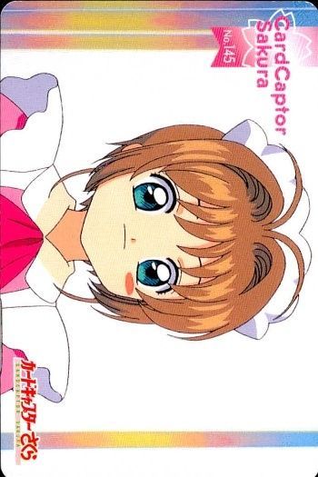 ux125 カードキャプターさくら PP カード No145 145 木之本 桜