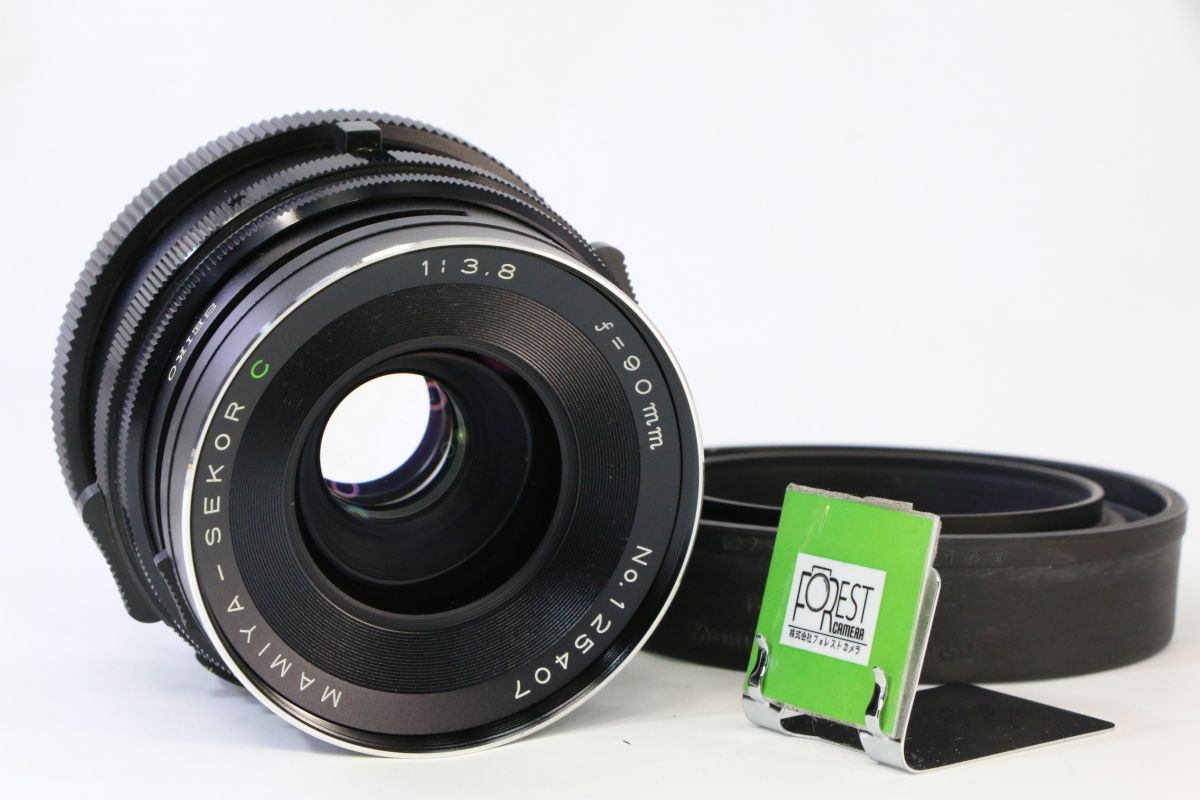 動作保証・点検済】良品□MAMIYA-SEKOR C 90mm F3.8□AJ254 - 【 良品