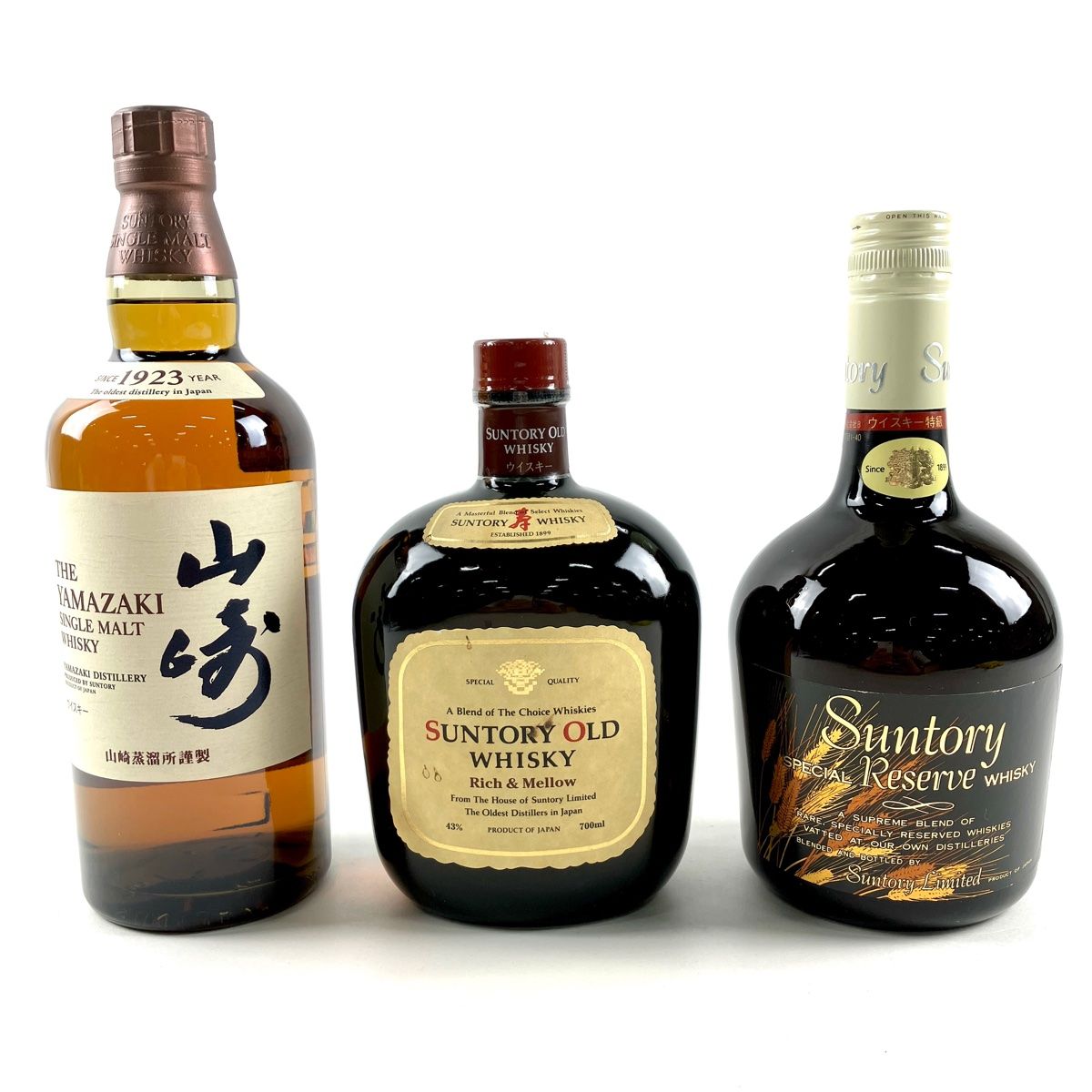 サントリー 山崎ノンエイジ 3本 サントリー 山崎 180ml 3本 NV 43