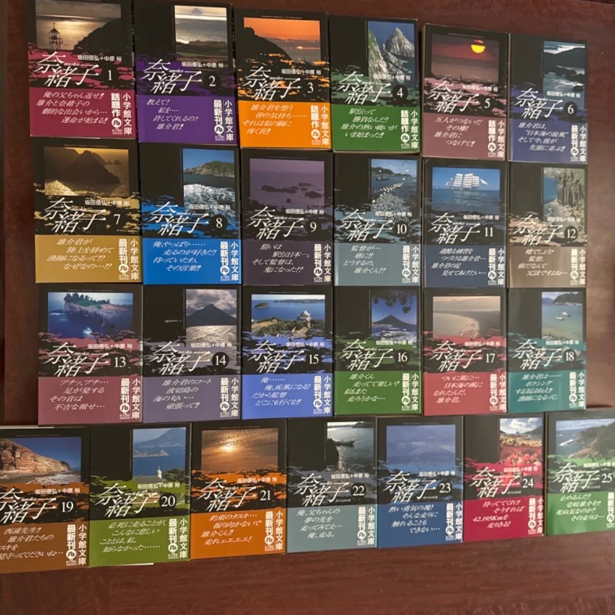 奈緒子 全巻セット 1-25巻 奈緒子 文庫版 コミック 全25巻完結セット