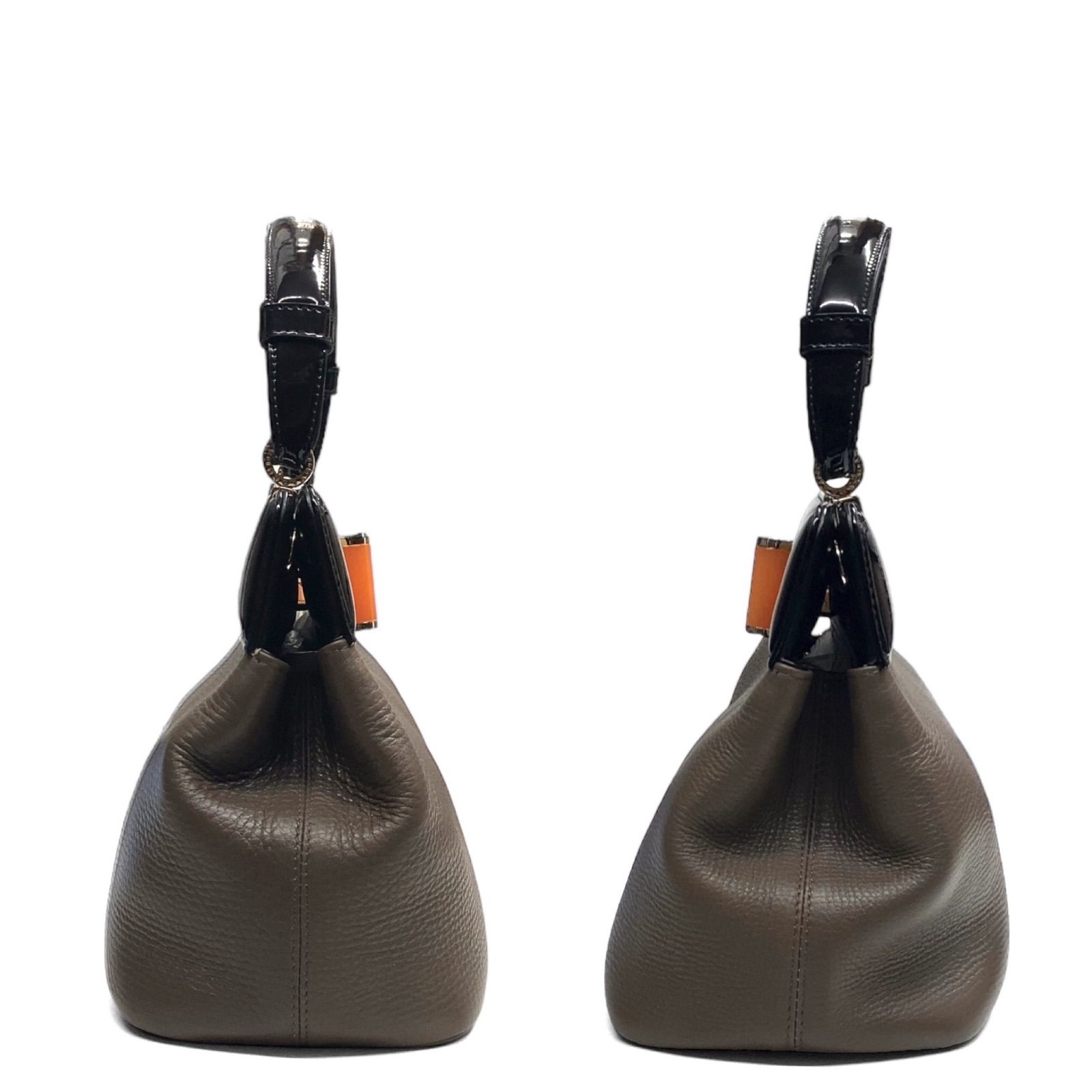 美品】BVLGARI ブルガリ イザベラロッセリーニ 2WAY ハンドバッグ 