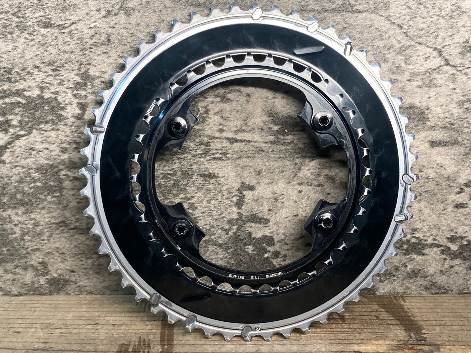 JK961 シマノ SHIMANO デュラエース DURA-ACE FC-9000 チェーンリング 52|36T