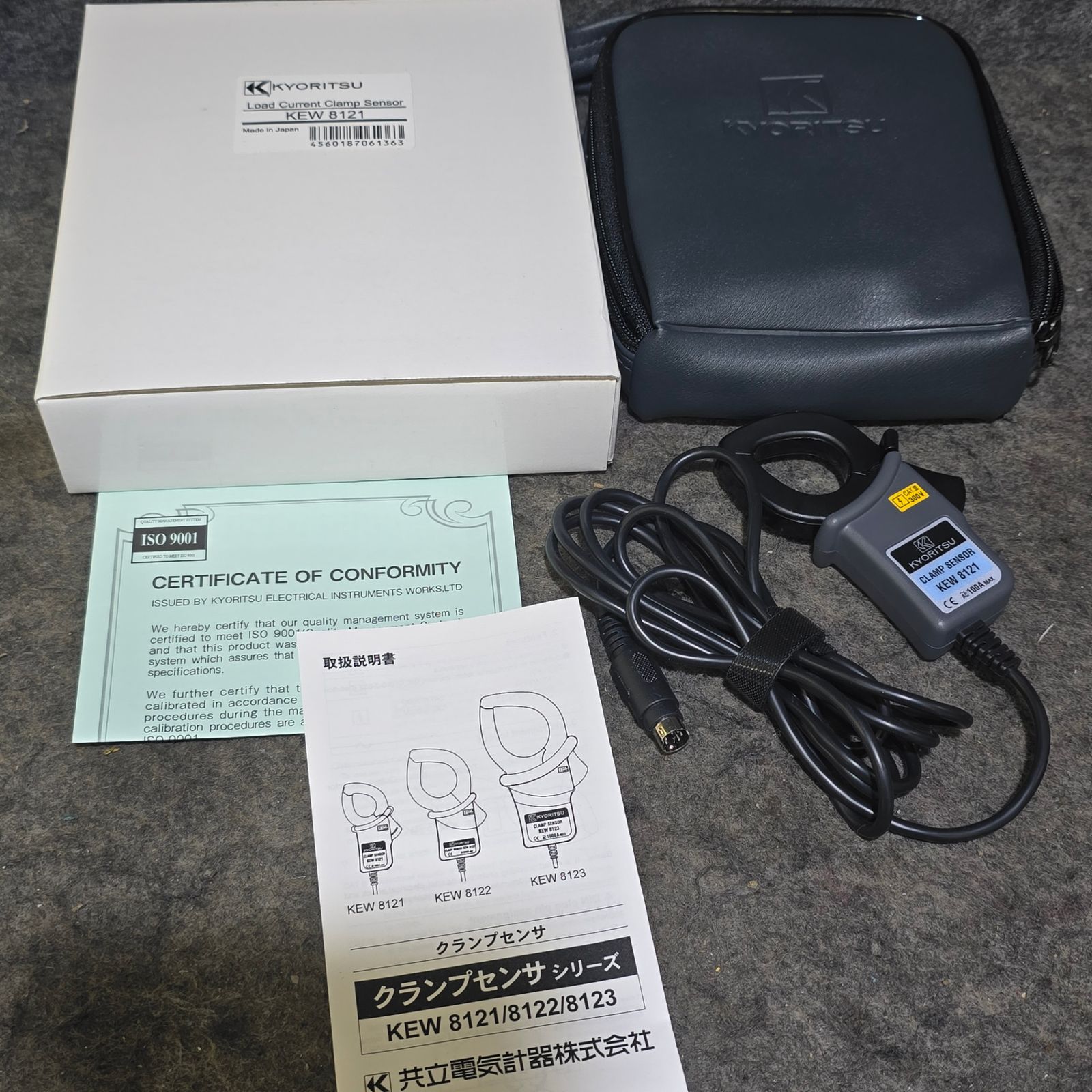 美品】共立電気計器 KYORITSU 負荷電流検出型クランプセンサ KEW8121 