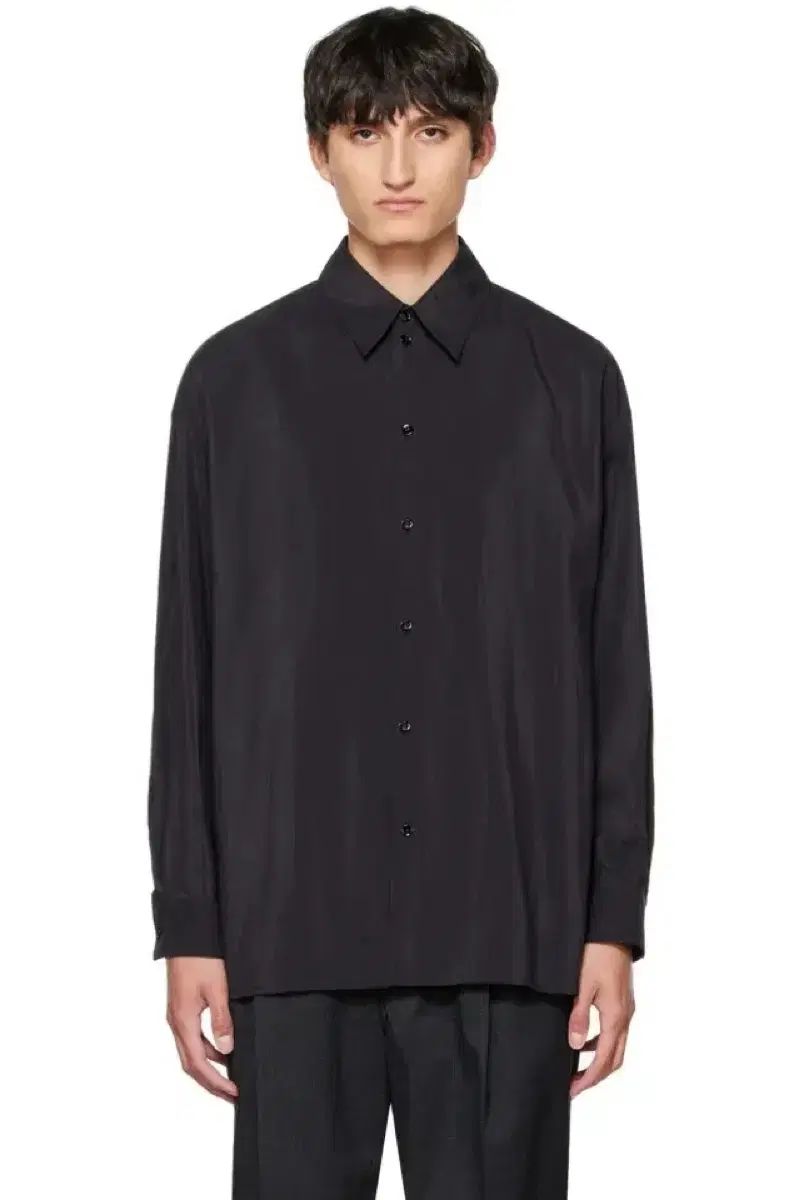 46 ルメール ドライシルク セットアップ ブラック