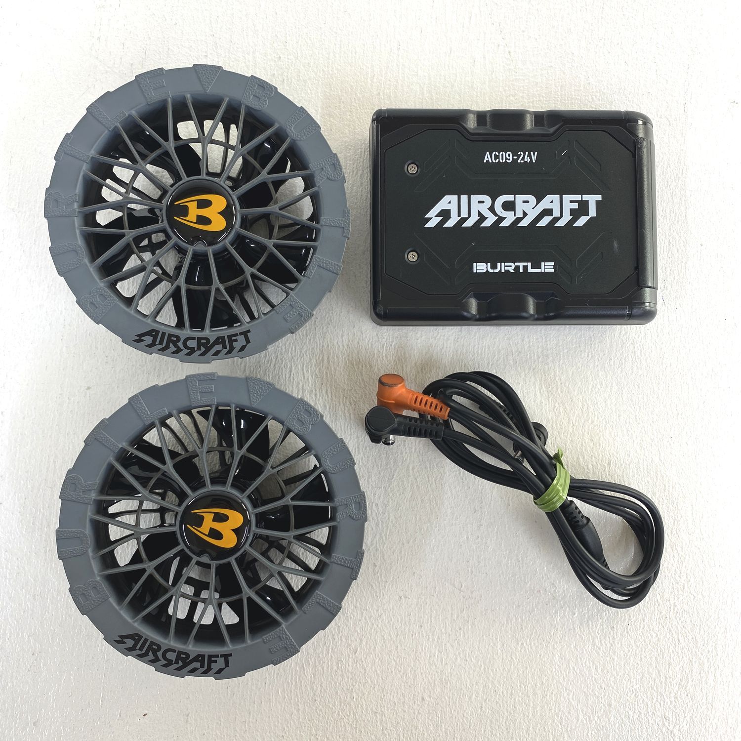 加古川物流 品 AIRCRAFT AC09 バッテリー＆ファンユニットセット 424