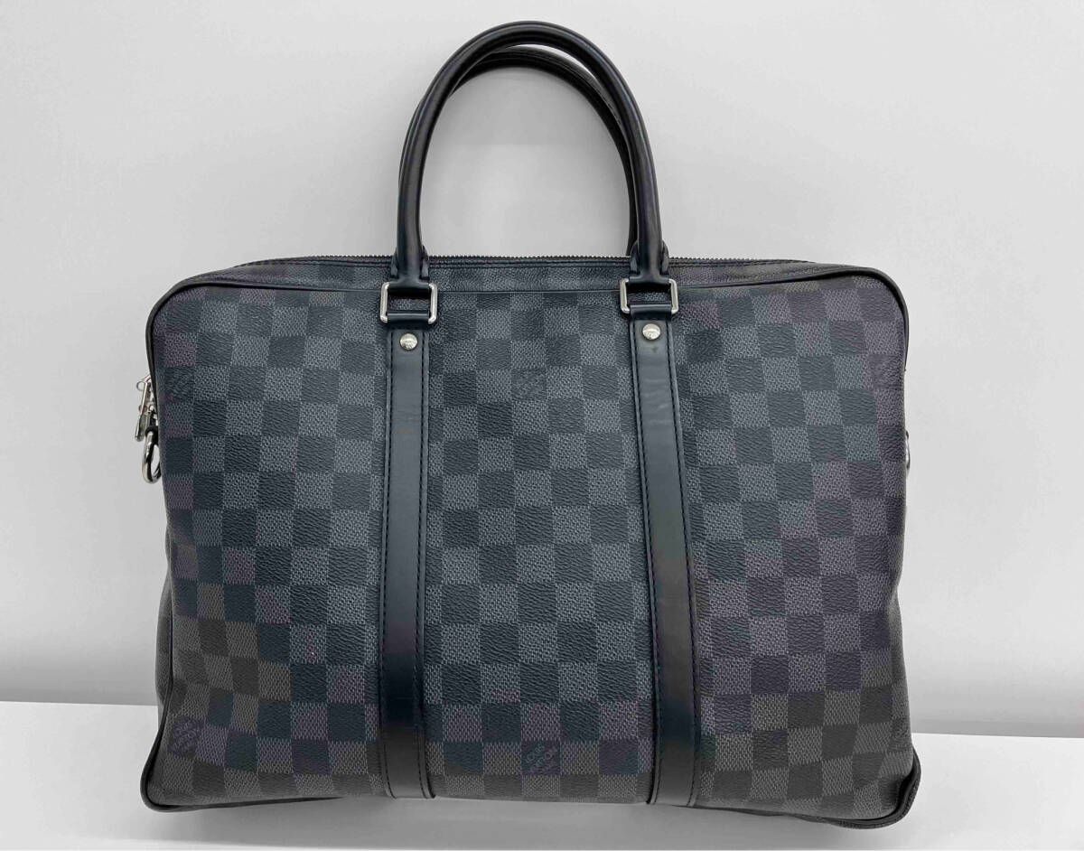 美品】LOUIS VUITTON ルイヴィトン ダミエ・グラフィット ポルト