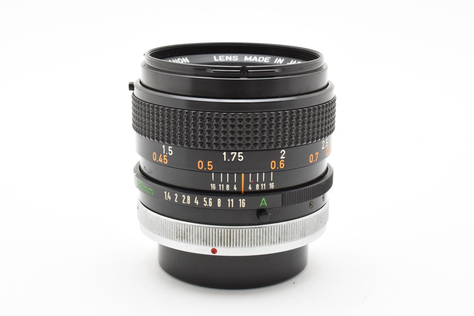 【正常品・カビなし】Canon FD 50mm f/1.4 レンズ Canon FD 50mm F1.4 S.S.C 単焦点レンズ キャノン オールド