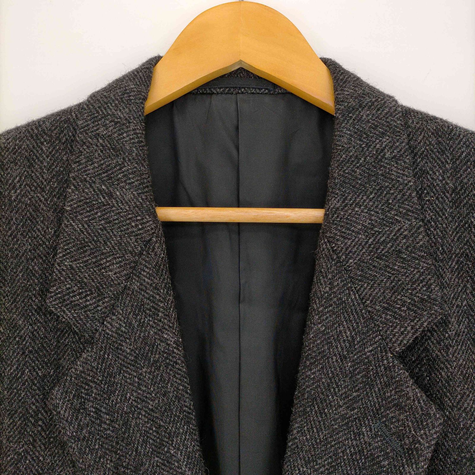 【80's】コムデギャルソンオム DEUX ヘリンボーン テーラードジャケット 80's】コムデギャルソンオム DEUX ヘリンボーン テーラード