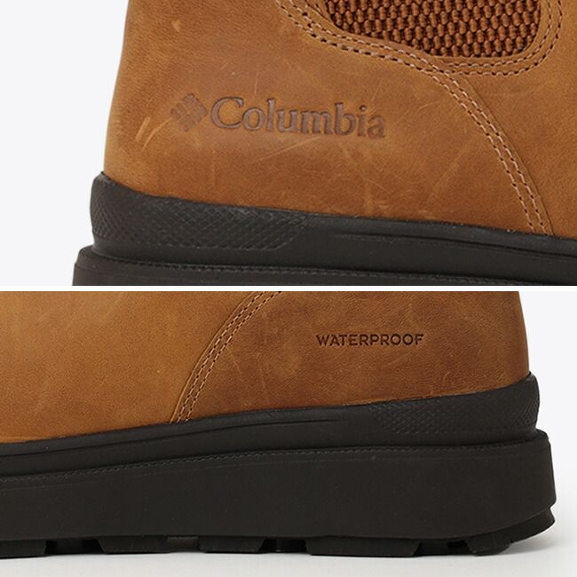  Columbia コロンビア サップランド フォー ラックス サイドゴア ウォータープルーフ オムニヒートインフィニティ YU 9594 ダークブラウン サイドゴアブーツ ブーツ 革靴