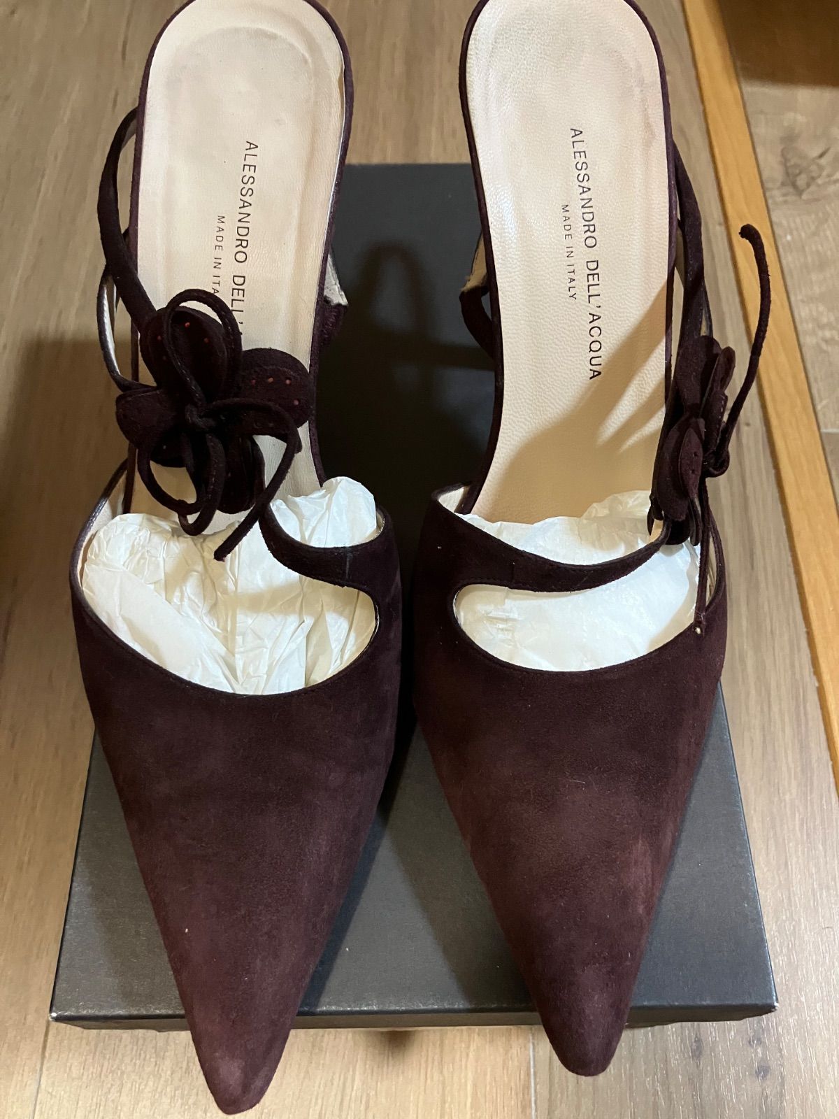 ALESSANDRO DELL'ACQUA アレッサンドロ デラクア ハイヒール