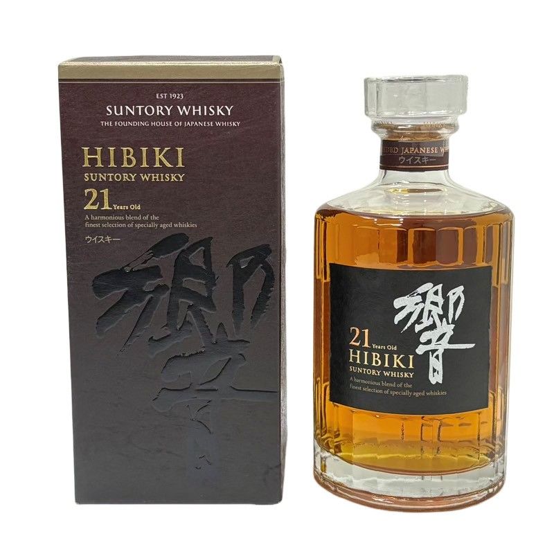 サントリー ウイスキー 響 21年 700ml 43度 箱 未開栓品 22510K166