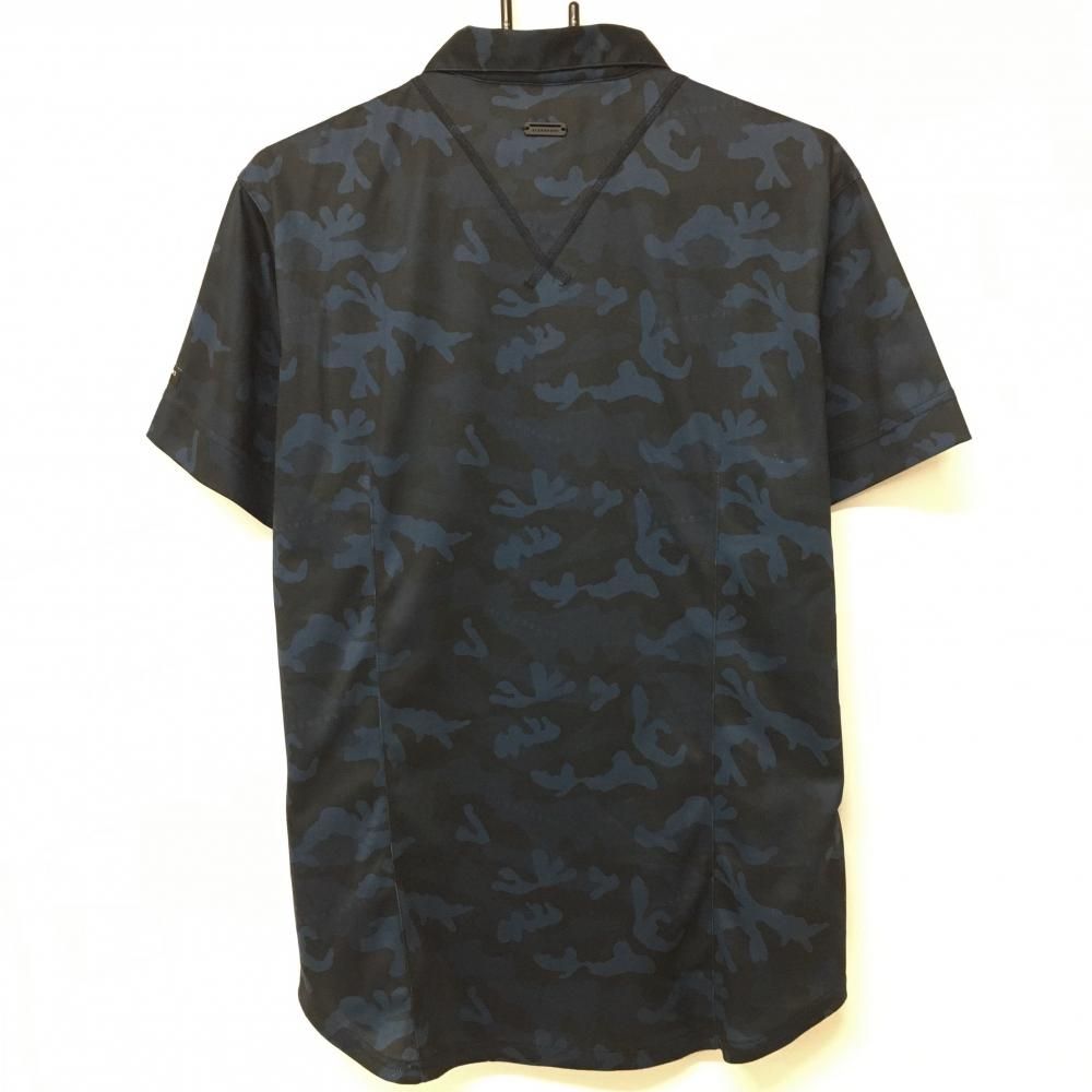 ☆値下げ☆セントアンドリュース 半袖ポロシャツ ネイビー カモフラ柄
