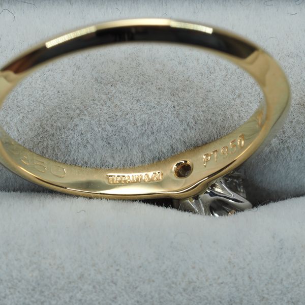 ティファニー リング ダイヤ ダイヤモンド 0.45ct H VVS1