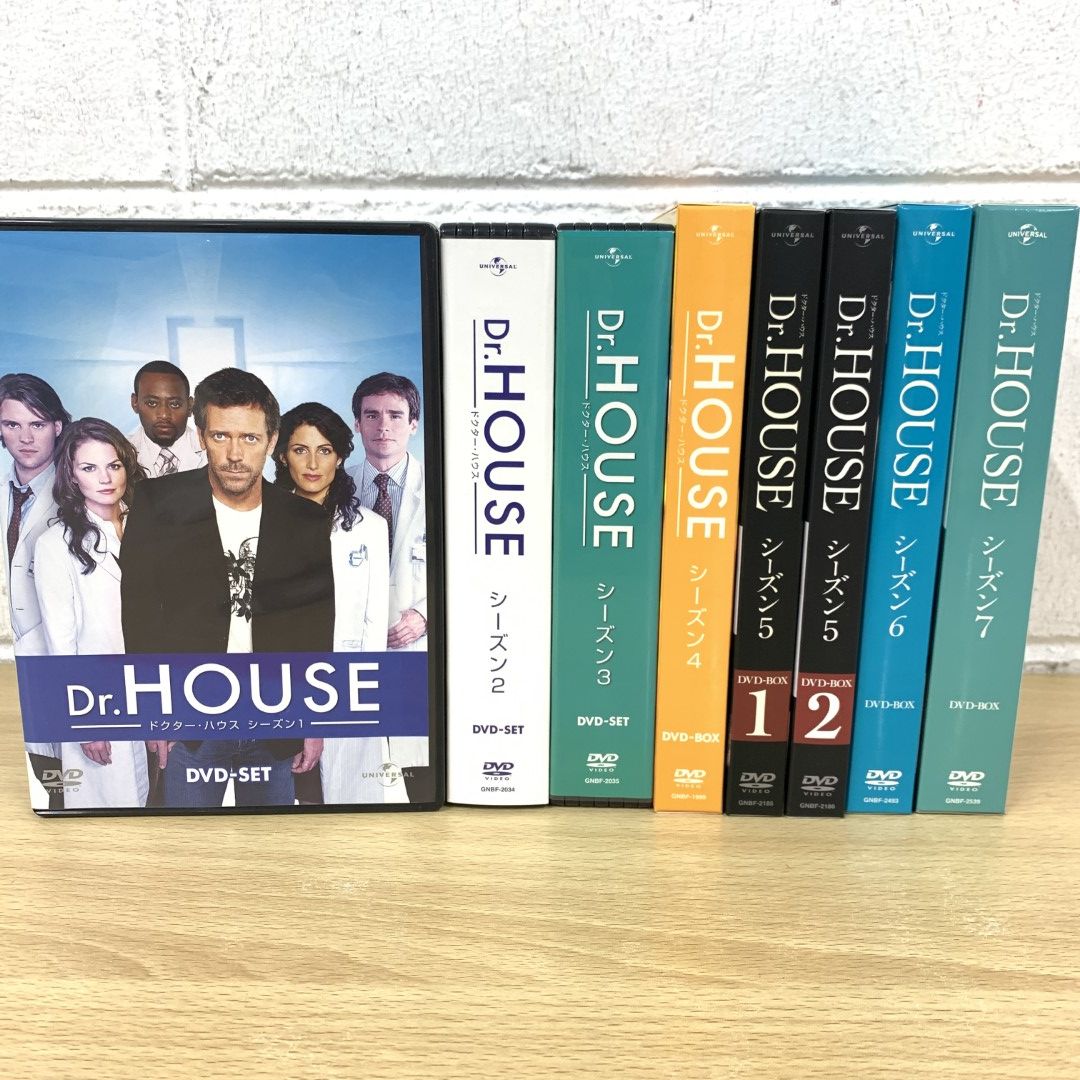 △01)【同梱不可】Dr.HOUSE/ドクター・ハウス/DVD-BOX/シーズン1～7セット/海外ドラマ/ヒュー・ローリー/C - メルカリ