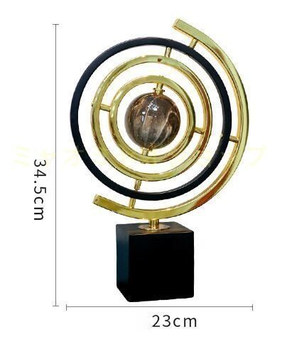 ヨーロッパスタイルのオフィス用地球儀装飾品