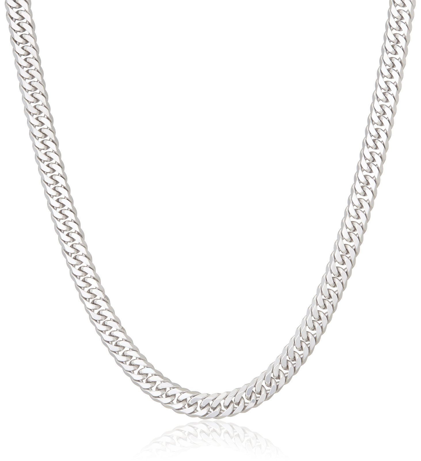 人気商品 1N0TQK605600 40g-60㎝ 喜平ネックレス6面ダブル シルバー COLLECTION KIHEI 喜平コレクション