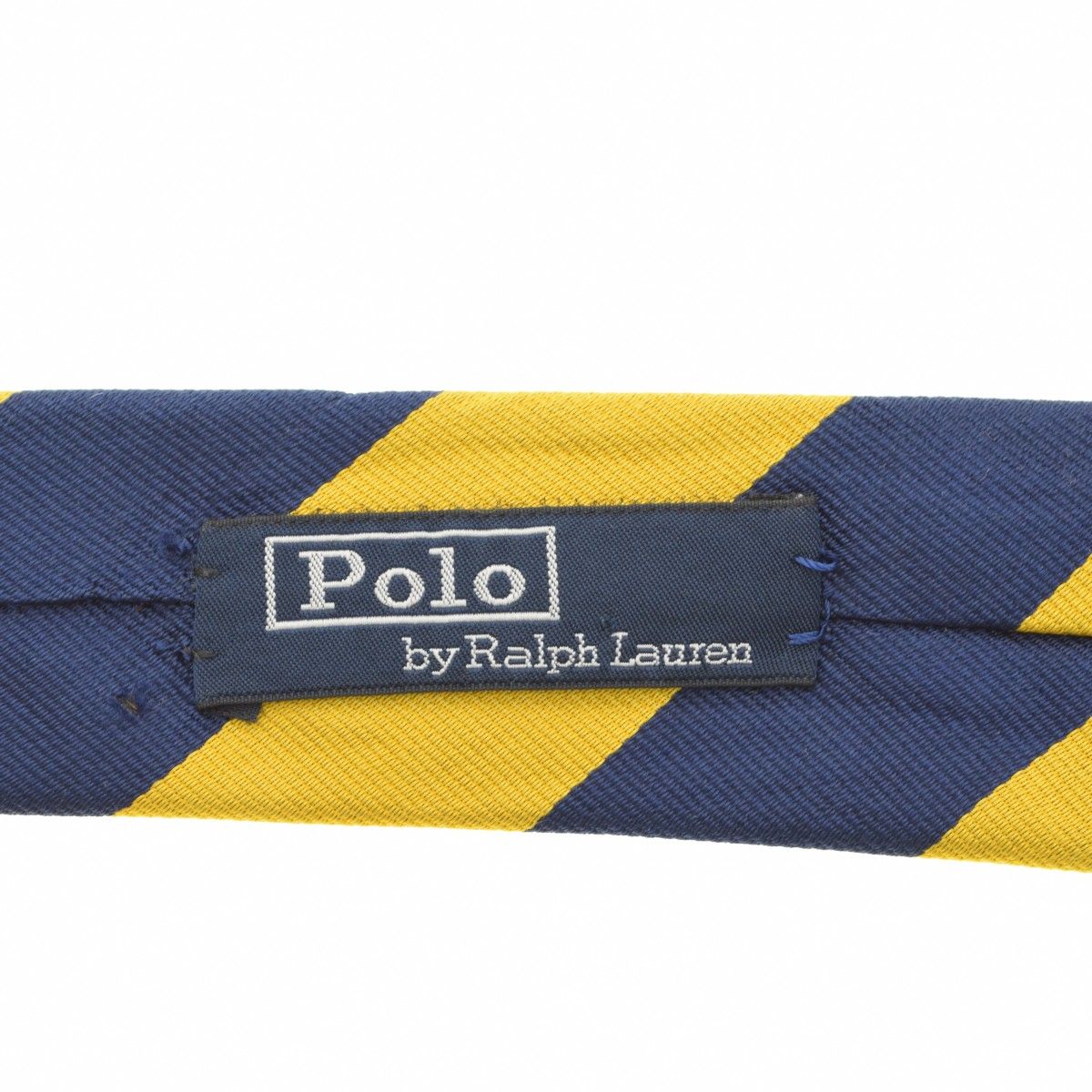 【美品】Ralph Lauren/レジメンタル/／イタリア製 POLO RALPH LAUREN - Ralph Lauren／レジメンタル／シルバー