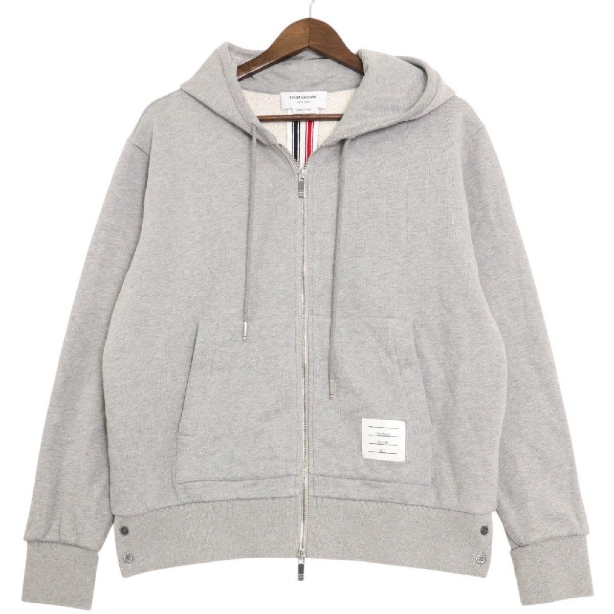 トムブラウン　THOM BROWNEパーカー日本製サイズ3 Lサイズ【美品】 トムブラウン THOM BROWNEパーカー日本製サイズ3 Lサイズ【美品