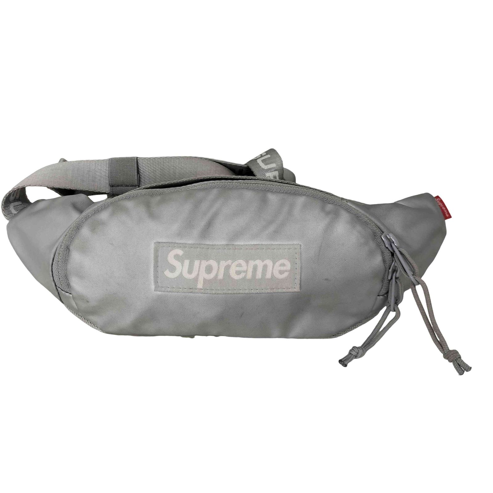 シュプリーム Supreme 22AW Small Waist Bag Silver ボックスロゴ  