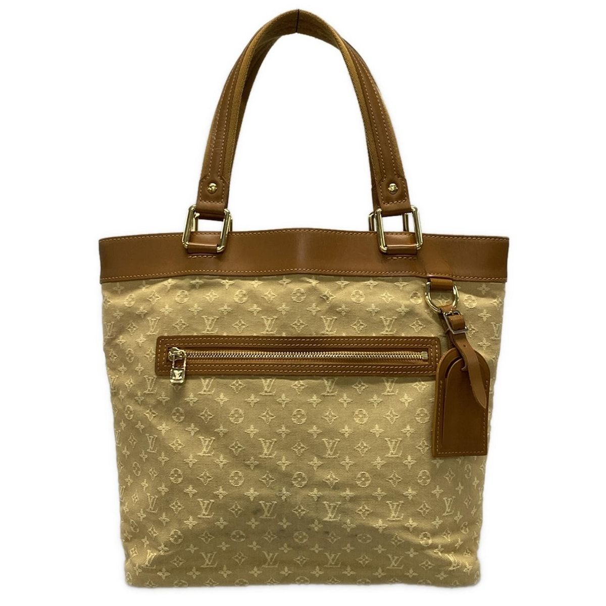 LOUIS VUITTON ルイヴィトン ハンドバッグ モノグラムミニ ルシーユGM M92683 ベージュ