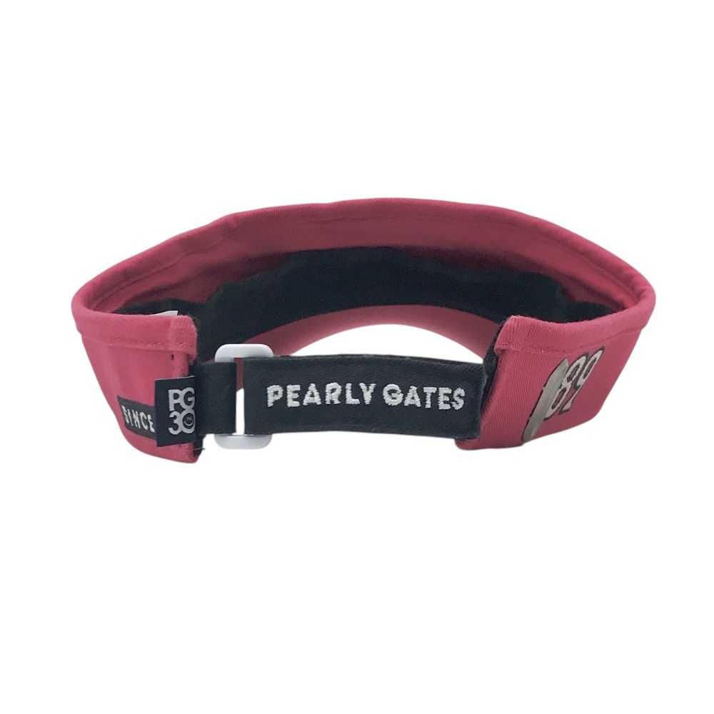 PEARLY GATES パーリーゲイツ 30周年 サンバイザー ピンク系 FR