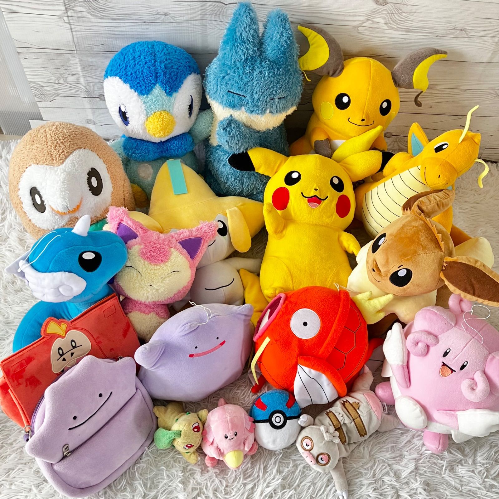 ポケモン ぬいぐるみ セット　まとめ売り 最終値下げ】ポケモンぬいぐるみ 大量まとめ売り （102個セット