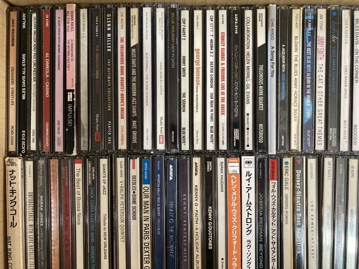 ジャズ フュージョン CD まとめて約 セット PM 958 マイルス デイヴィス セロニアス モンク クルセイダース チェット ベイカー ノラ ジョーンズ シャカタク ヘレン メリル ビリー ホリデイ グレン ミラー