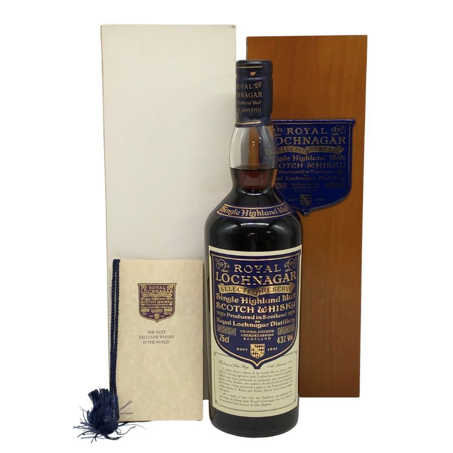 ロイヤルロッホナガー セレクテッドリザーブ 旧ボトル750ml 43