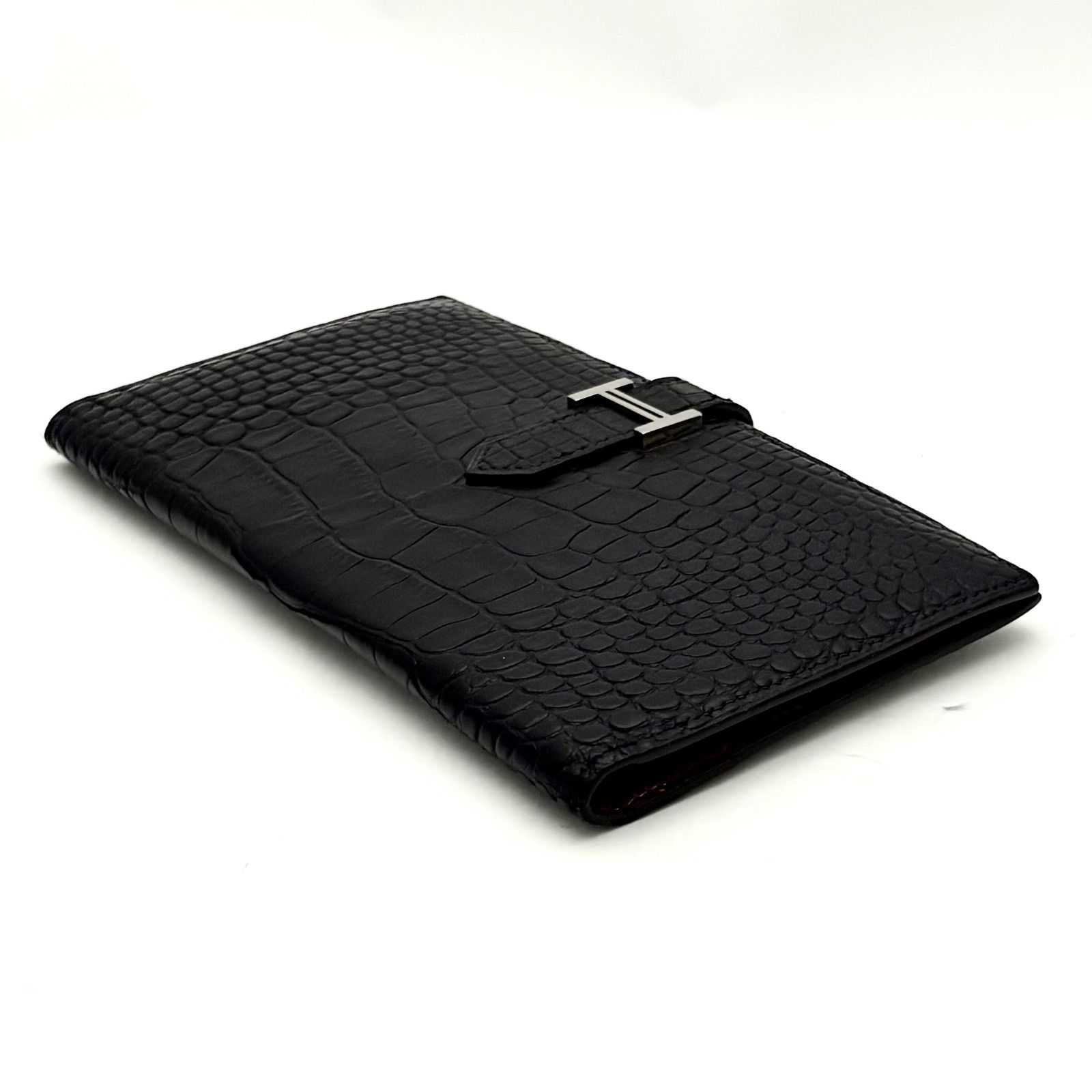 値下げ不可‼️早い者勝ち【リザードブラック艶アリ】エルメスアザップ