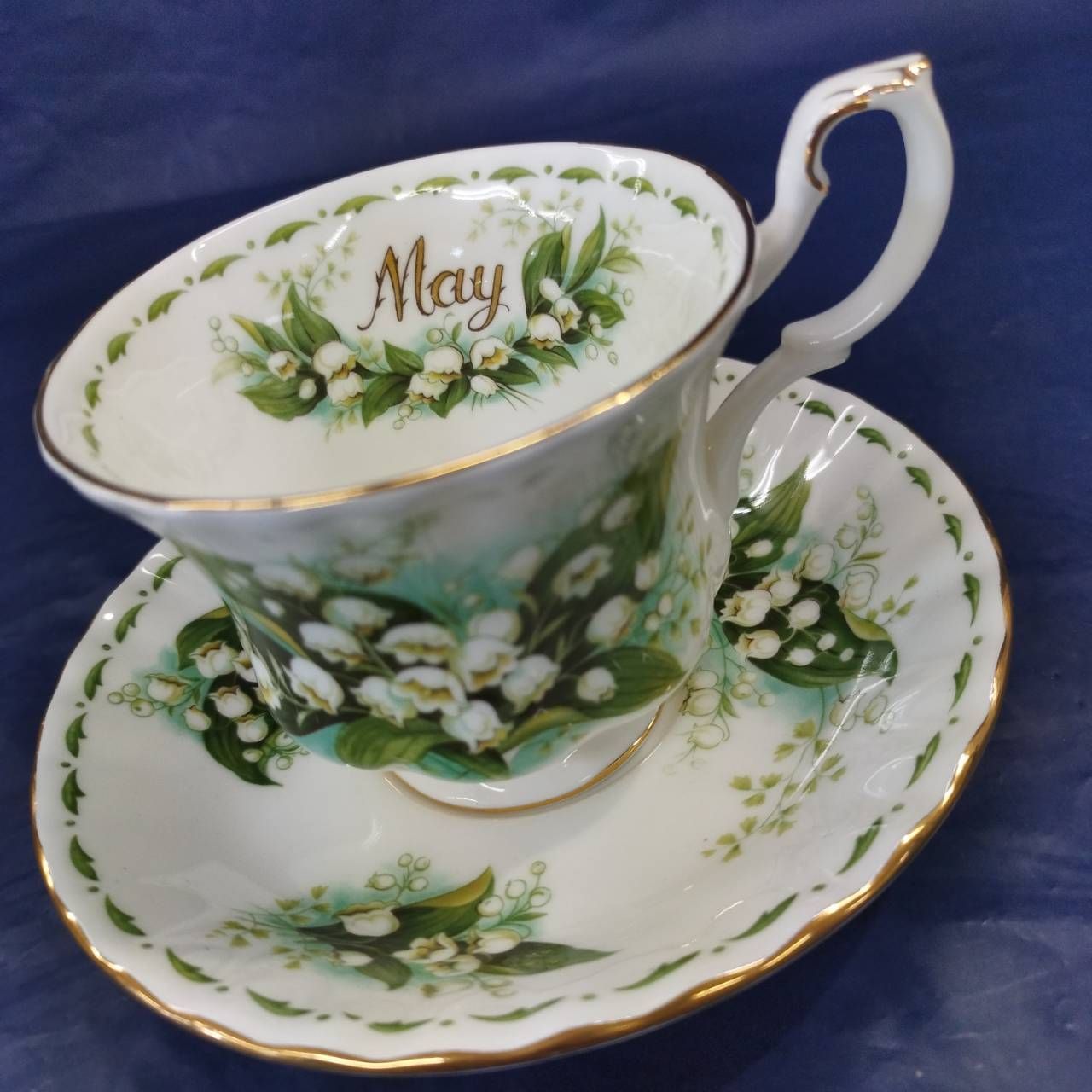 ロイヤルアルバート ROYAL ALBERT May 5月 すずらん カップ&ソーサー 1