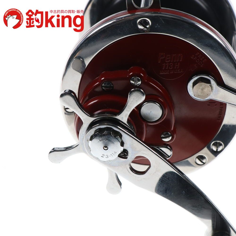 PENN スペシャルセネター 113H 4／0 /U165M 美品 石鯛 イシダイ