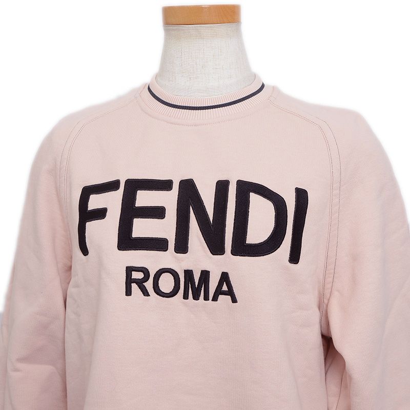 今月限定値下げ！ FENDI 薄ピンクスウェットトップス XS 今月限定値下げ！ FENDI 薄ピンクスウェットトップス XS
