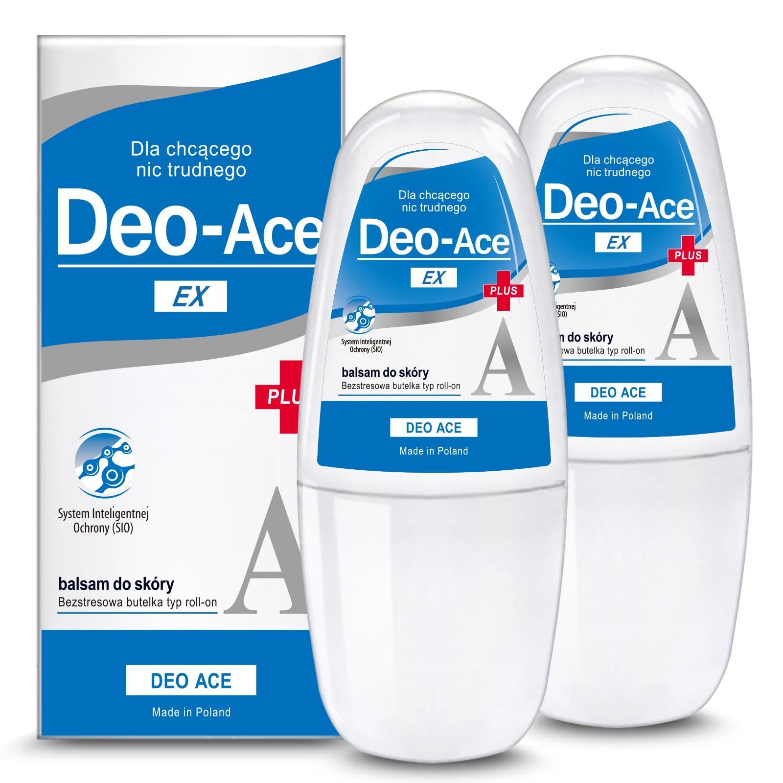 Deo-Ace EX plus デオエースEXプラス 40ml × 2個セット ロールオン 無香料