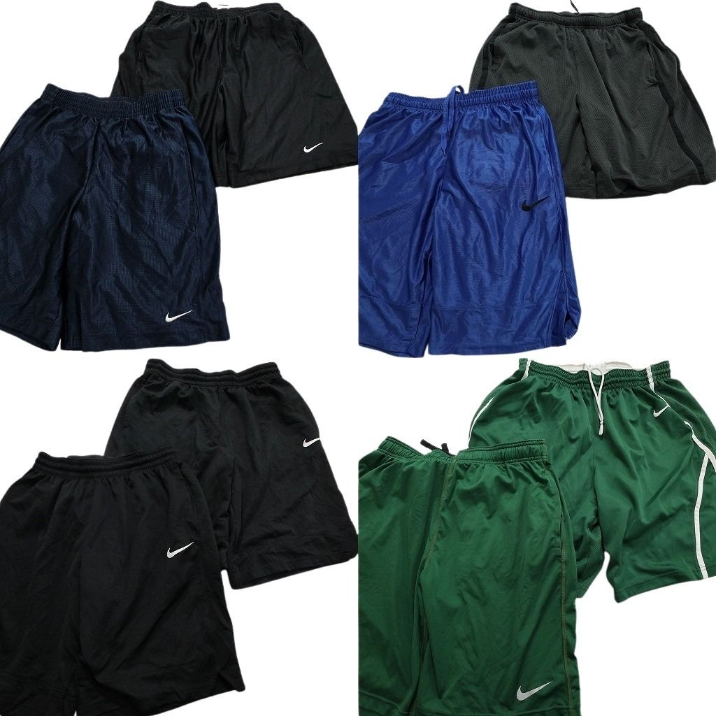 古着卸 ナイキ NIKE バスパン 8枚セット メンズ L ワンポイント バイ ライン系 古着 NA4759